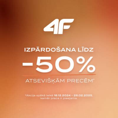 4f izpārdošana
